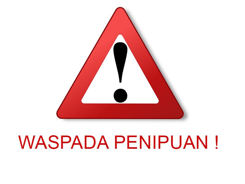 !!! WASPADA PENIPUAN !!!